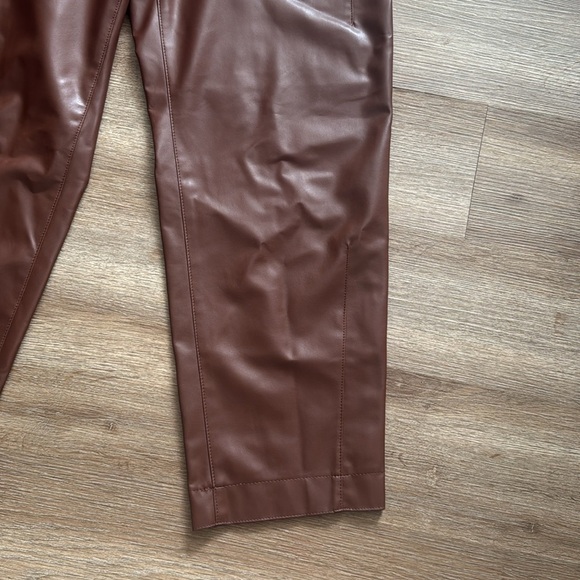 Marc Cain Faux Leather Pants - Picture 3 of 11